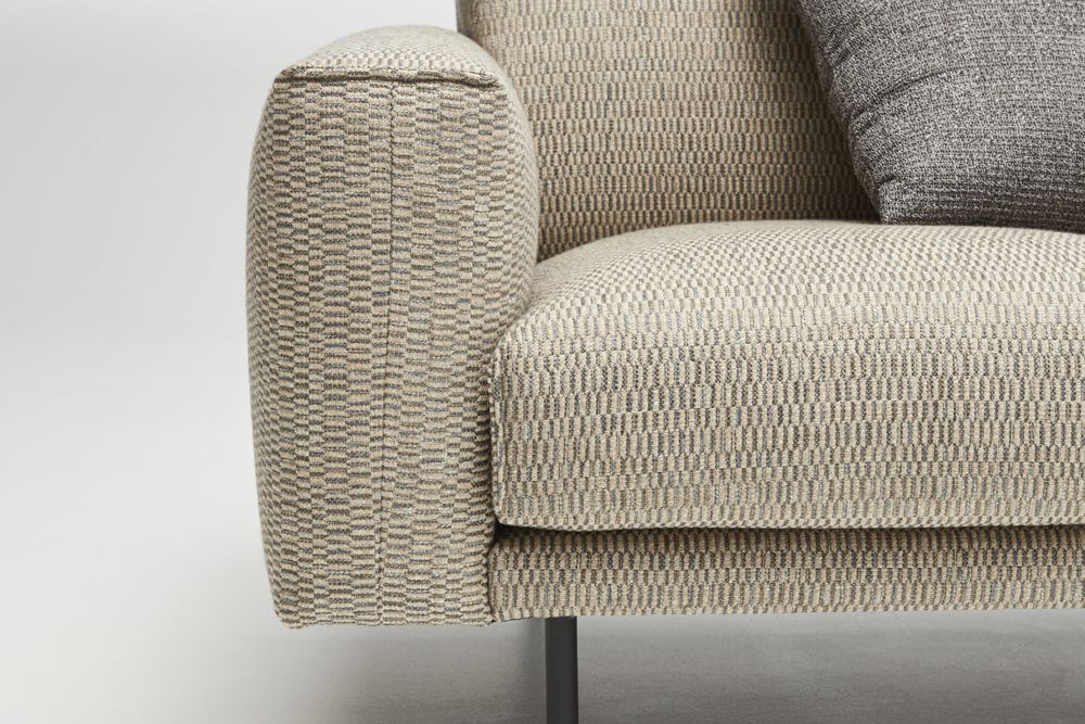 sofa z funkcją spania - kolekcja tapicerowanych mebli z gniazdem ładowarki usb - Aston