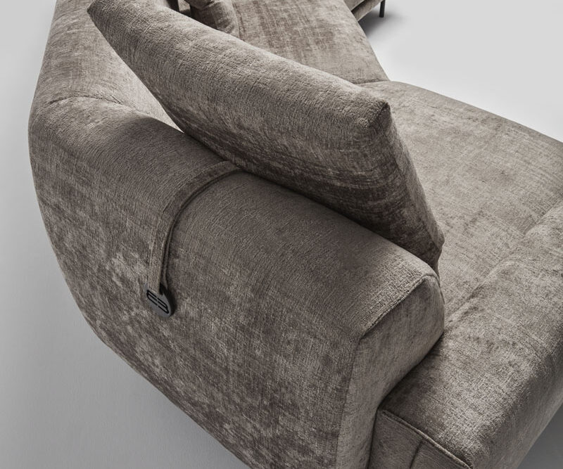 Aston - living room furniture - modular sectional with ottoman