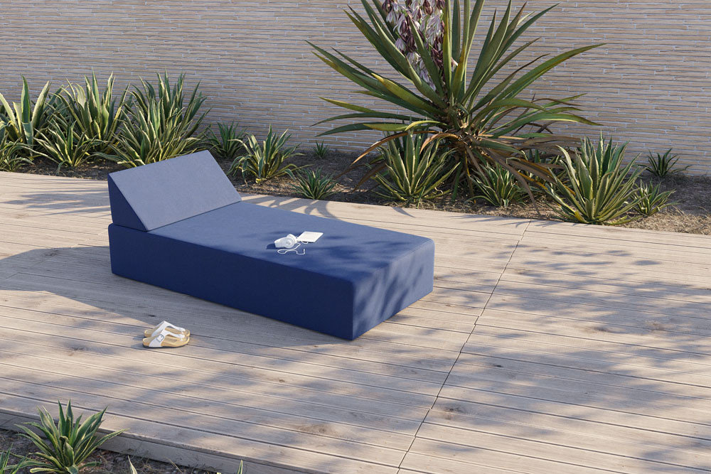 Łóżka ogrodowe - kolekcja Kiwi - elementy kolekcji