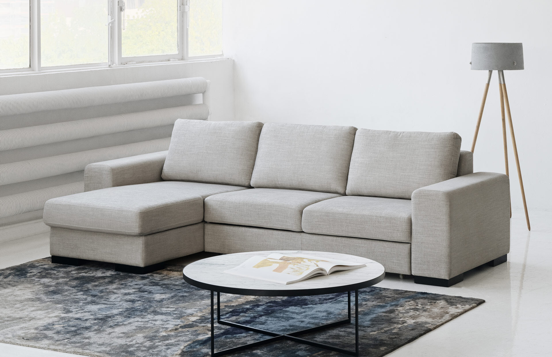 Narozniki Poznań - narożnik z funkcją spania Trivio