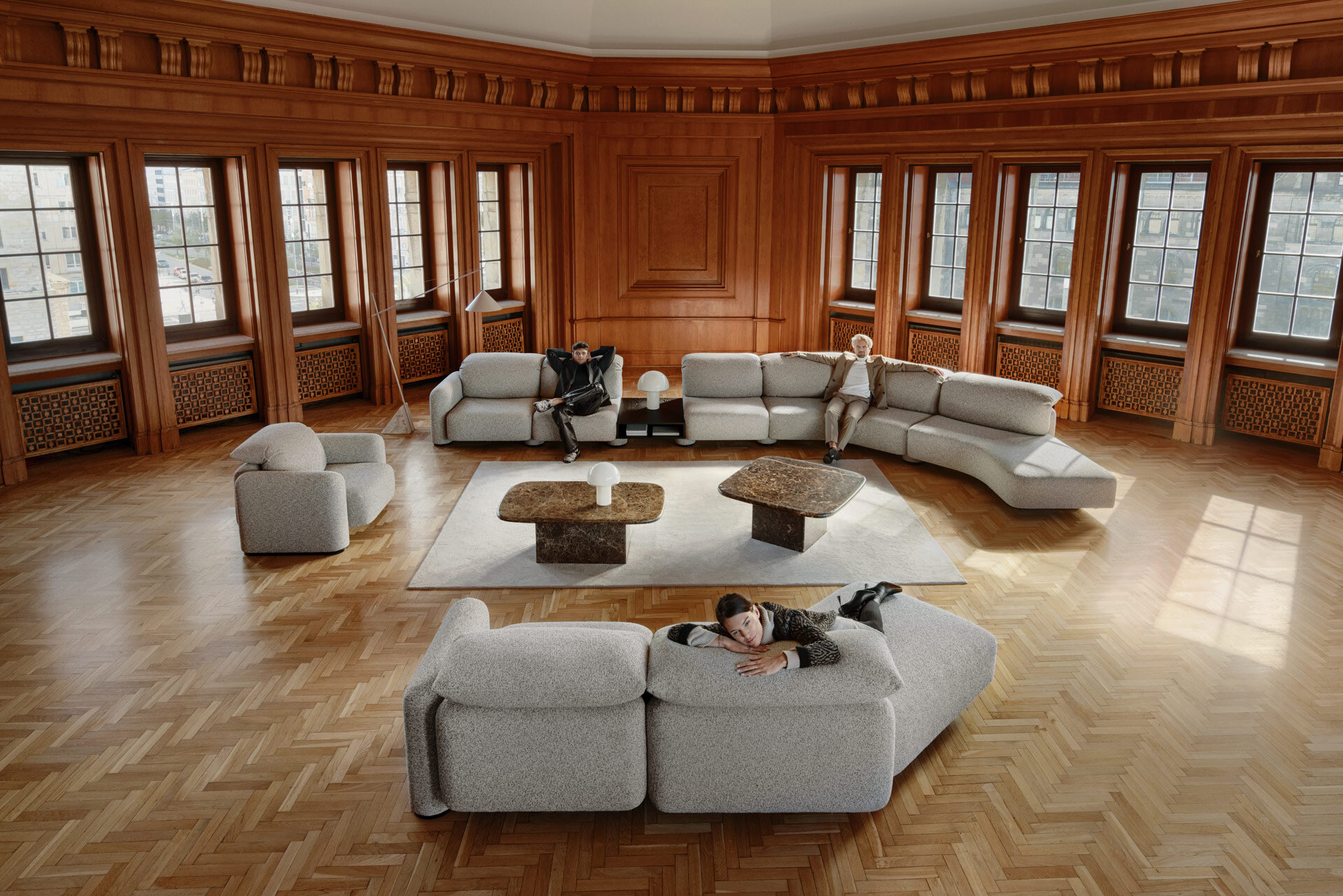 Sofy modułowe Warszawa - LaRoche od Bizzarto