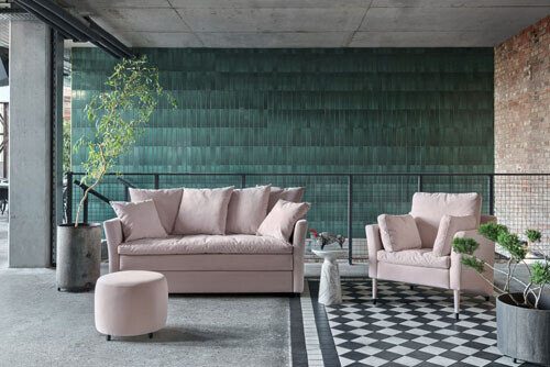 Sofa z fotelami Aspen marki Bizzarto - meble Gdynia
