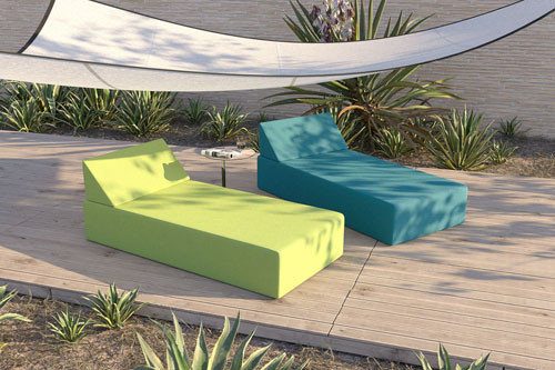 Łóżka ogrodowe wodoodporne - kolekcja Kiwi